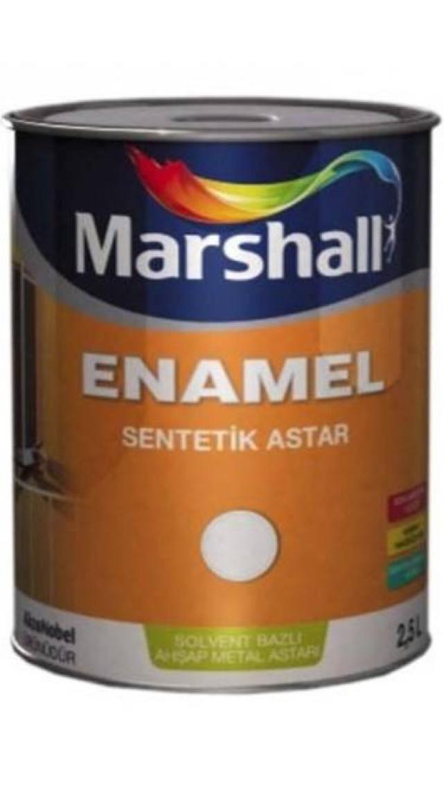 Marshall Enamel Sentetik Astar 2,5 Lt Beyaz