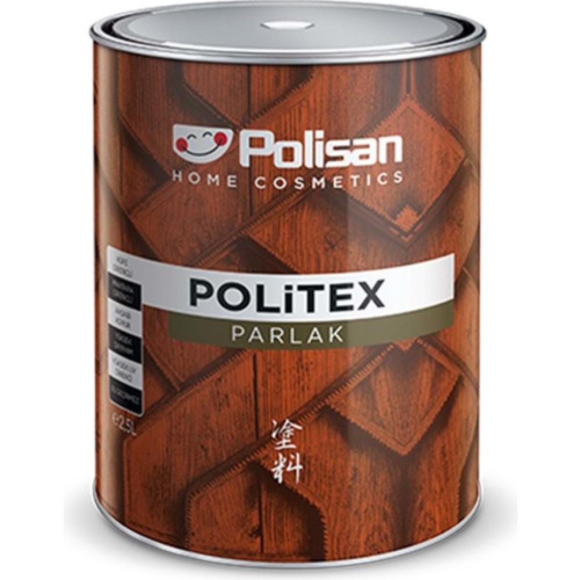 Polisan Politex Vernikli Parlak - Kiraz - 2,5 Lt
