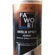 Fawori Akrilik Sprey Vernik Parlak 400 Ml