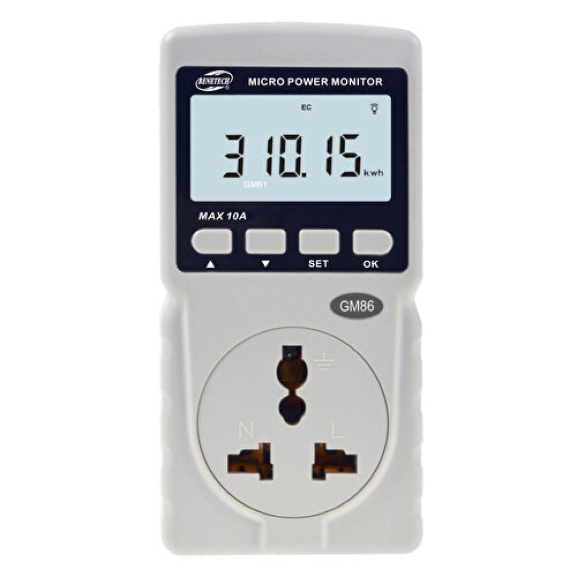 BENETECH GM86 Enerjimetre Watt Güç Ölçer