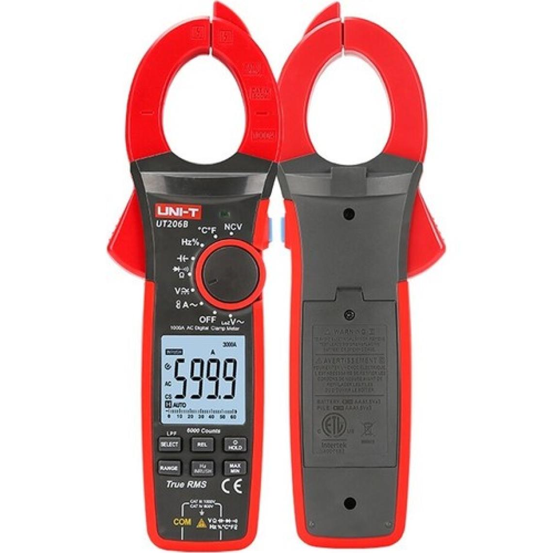Uni-T UT206B 1000A True Rms Dijital Pensampermetre