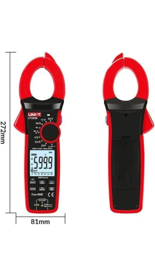 Uni-T UT207B 1000A True Rms Digital
