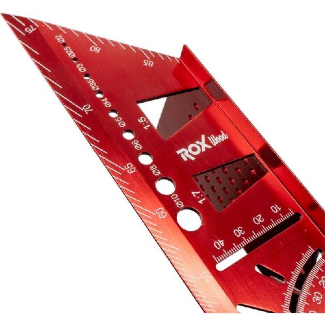 Rox Wood 0092 Alüminyum 3D Açılı Gönye Işaretleme 150 mm