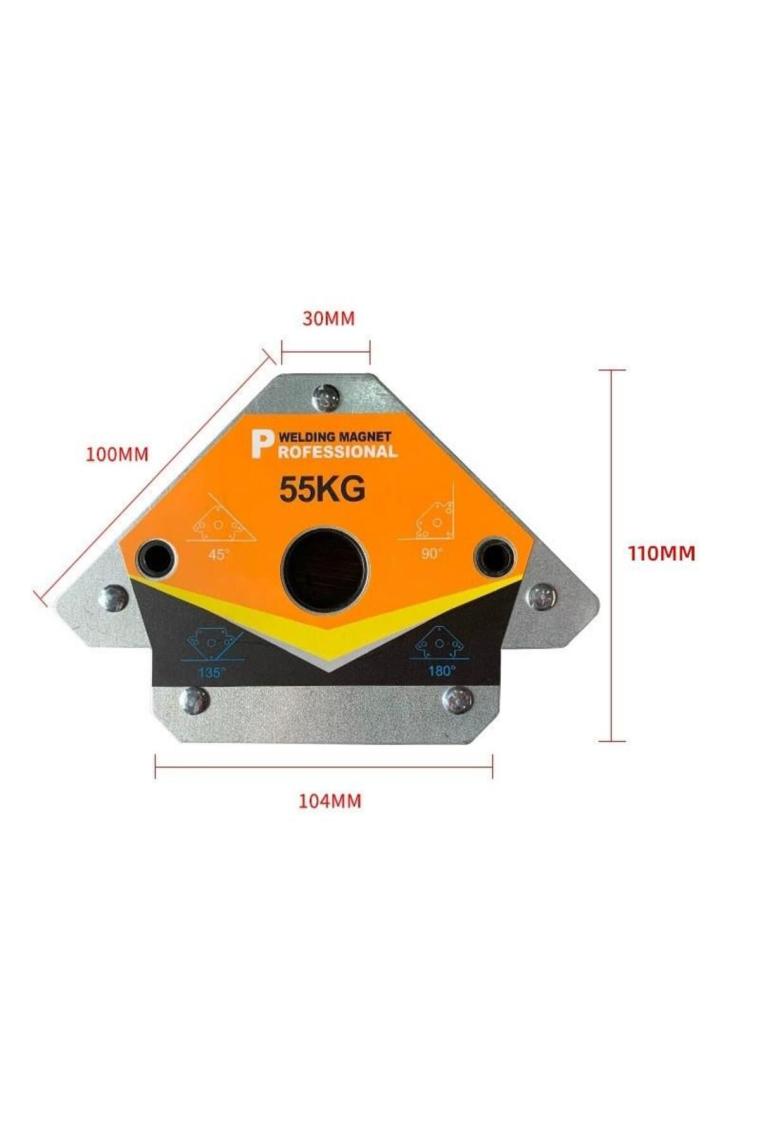 Valkyrie 55kg Açılı Güçlü Manyetik Kaynak Gönye Tutucu