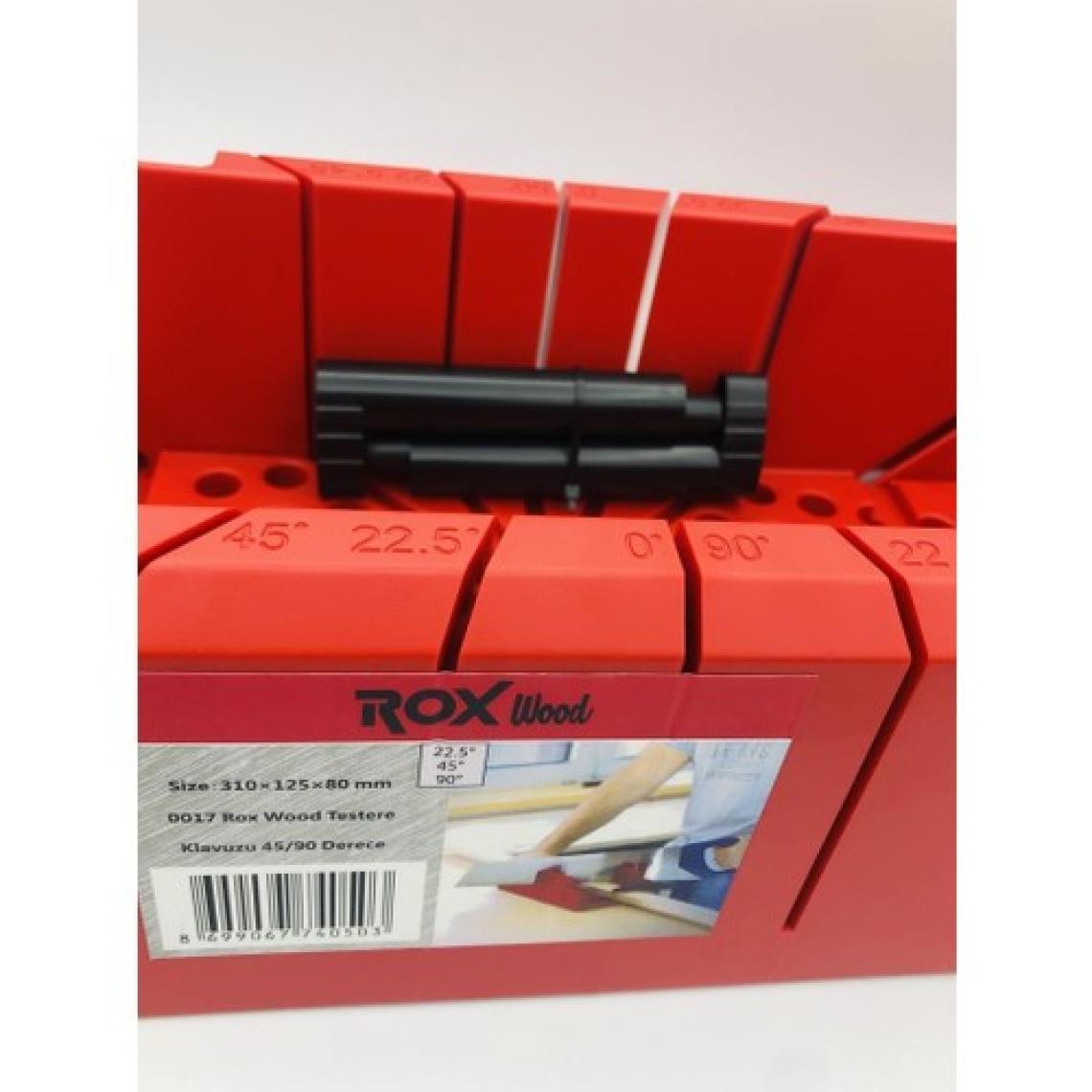 Rox Wood Şevli Klampaj Dereceli Gönye Kutusu