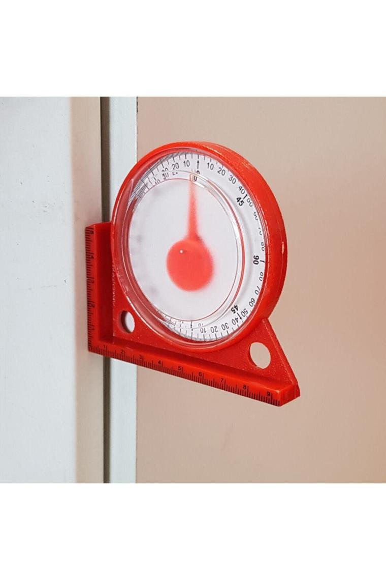 12103 Mıknatıslı Açı Ölçer Gönye Dereceli (0°-360°)