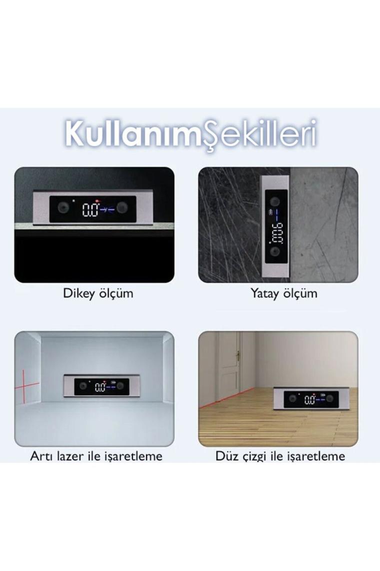 Texta Loyka 5342 Mini Dijital Eğim Ölçer | Lazerli