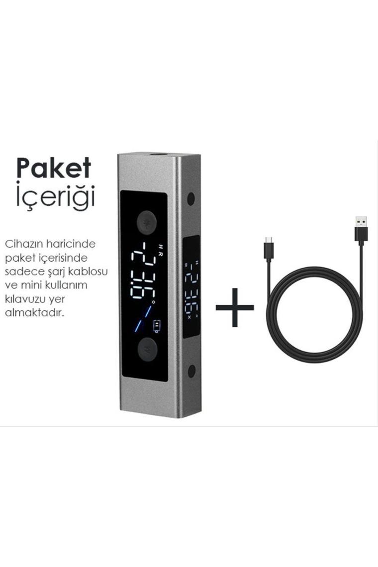 Texta Loyka 5342 Mini Dijital Eğim Ölçer | Lazerli