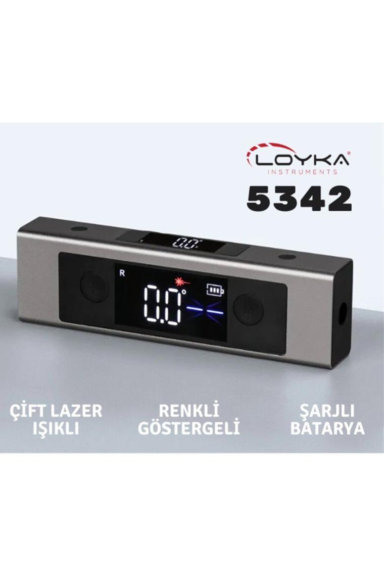 Texta Loyka 5342 Mini Dijital Eğim Ölçer | Lazerli