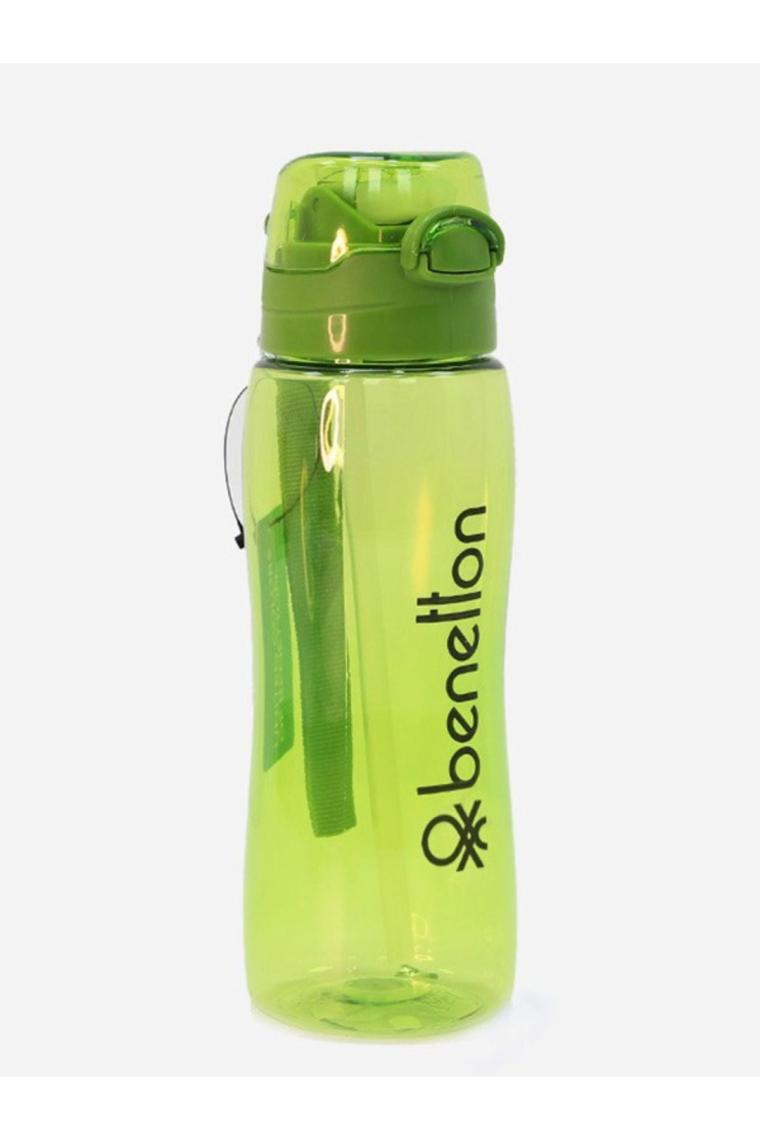 Benetton 30499 Yeşil Otomatik Kilitli Kapak Matara Suluk