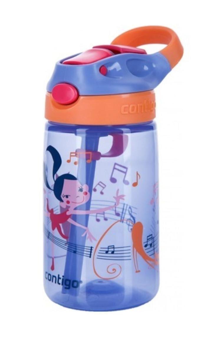 Contigo Gizmo Flip Dansçı Kız Tek El Bas İç Emzikli Çocuk Su Matarası 420 ml