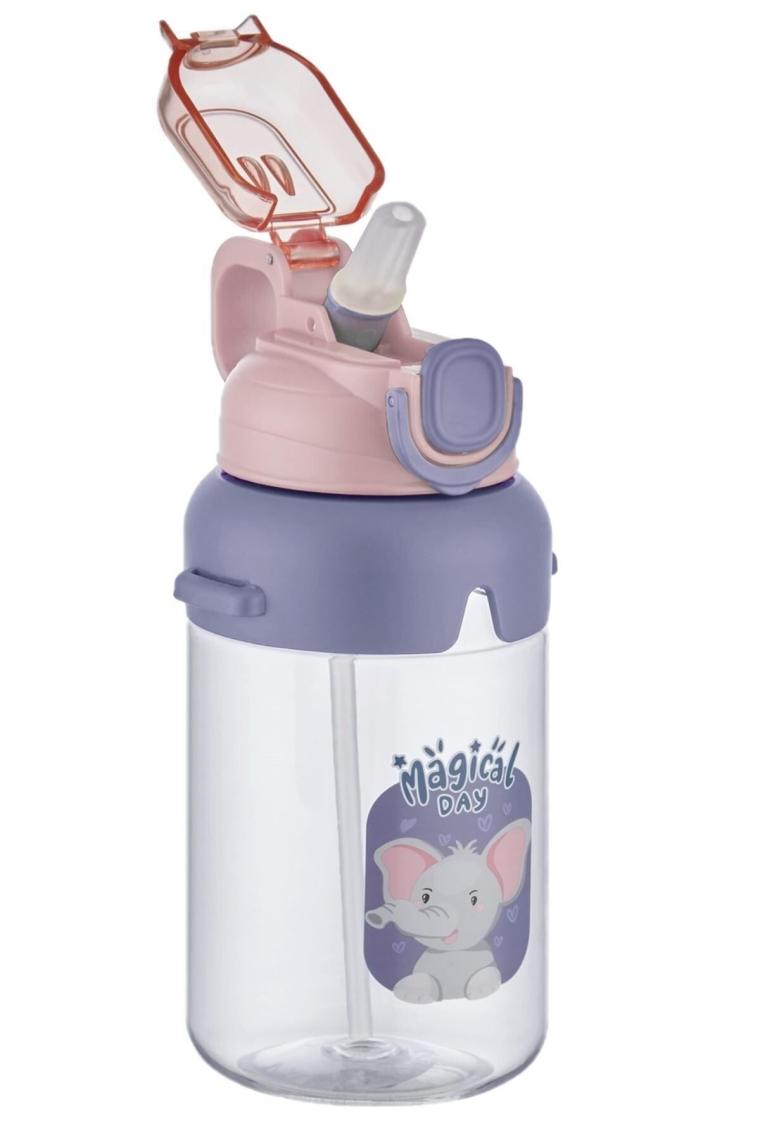 Vagonlife VGN2266 Pembe Policarbon Pipetli Matara 650 ml