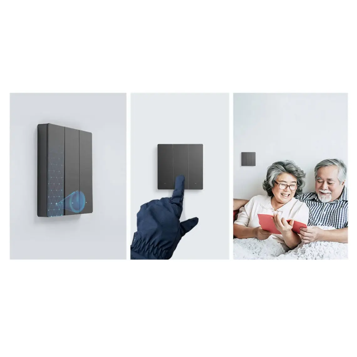 Sonoff M5-1C-80 Akıllı Duvar Anahtarı 1 Kanallı