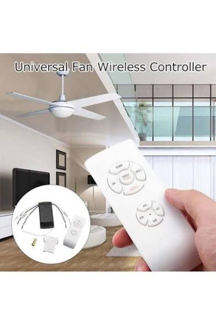 Alfa Universal Avize ve Tavan Pervanesi Kontrol Kumandası Kademe ve Zaman Ayarlı
