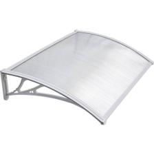 Yapısan Polikarbon Kapı Üstü Sundurma 100 X 150 Cm Gri