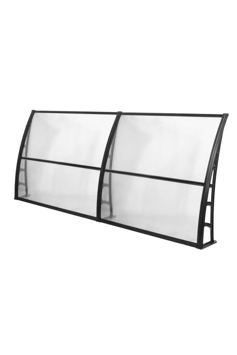 Gardenplast Lupın Kapı Pencere Üstü Pratik Sundurma 105X240 - Şeffaf