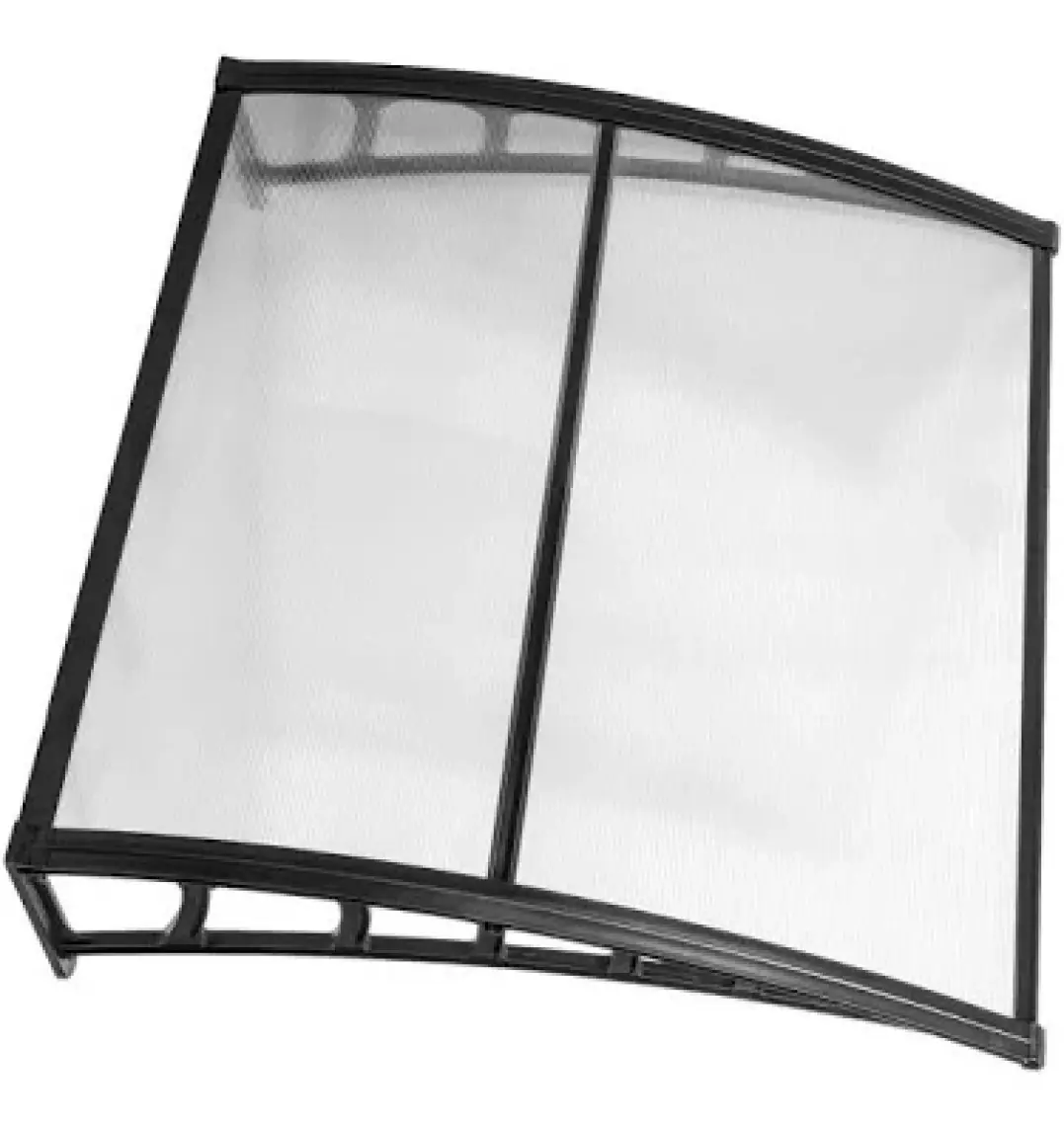 Gardenplast Lupın Kapı Pencere Üstü Pratik Sundurma 105X120 - Şeffaf