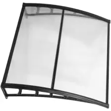 Gardenplast Lupın Kapı Pencere Üstü Pratik Sundurma 105X120 - Şeffaf