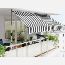 Evinizin Atölyesi Teleskopik Tente Gri-Beyaz 250X130 cm