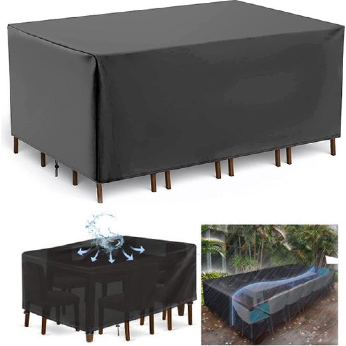 CoverPlus Su Geçirmez Bahçe Mobilya Koruma Örtüsü Branda 210 x 160 x 80 cm