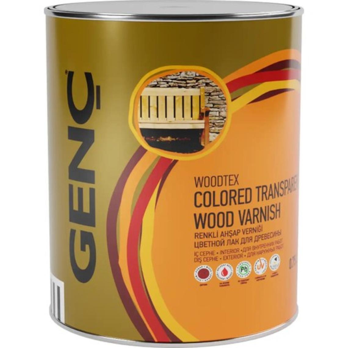 Genç Renkli Ahşap Vernik 8621 Açık Meşe 0.75 l