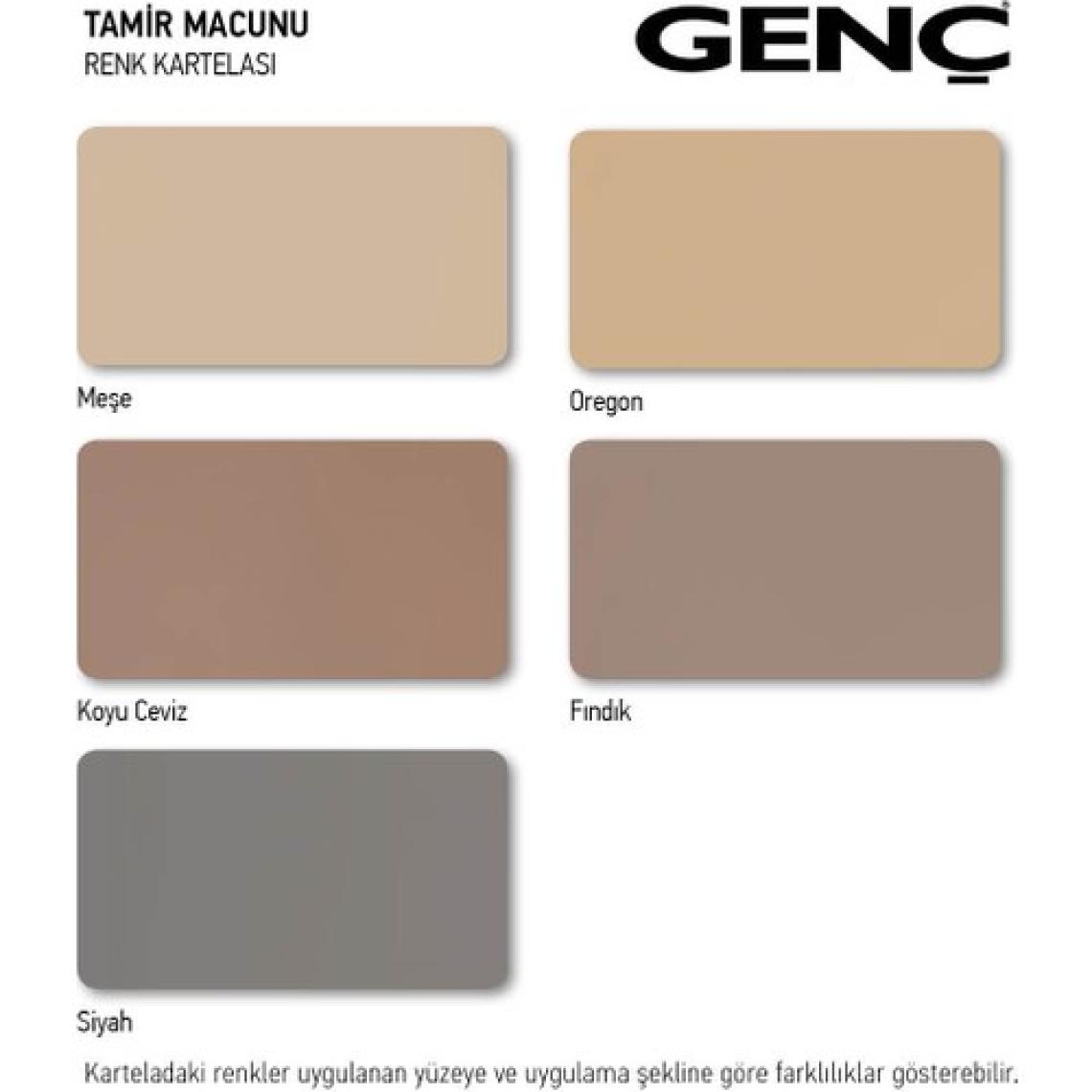 Genç İç ve Dış Cephe Tamir Macunu Maun 1 kg