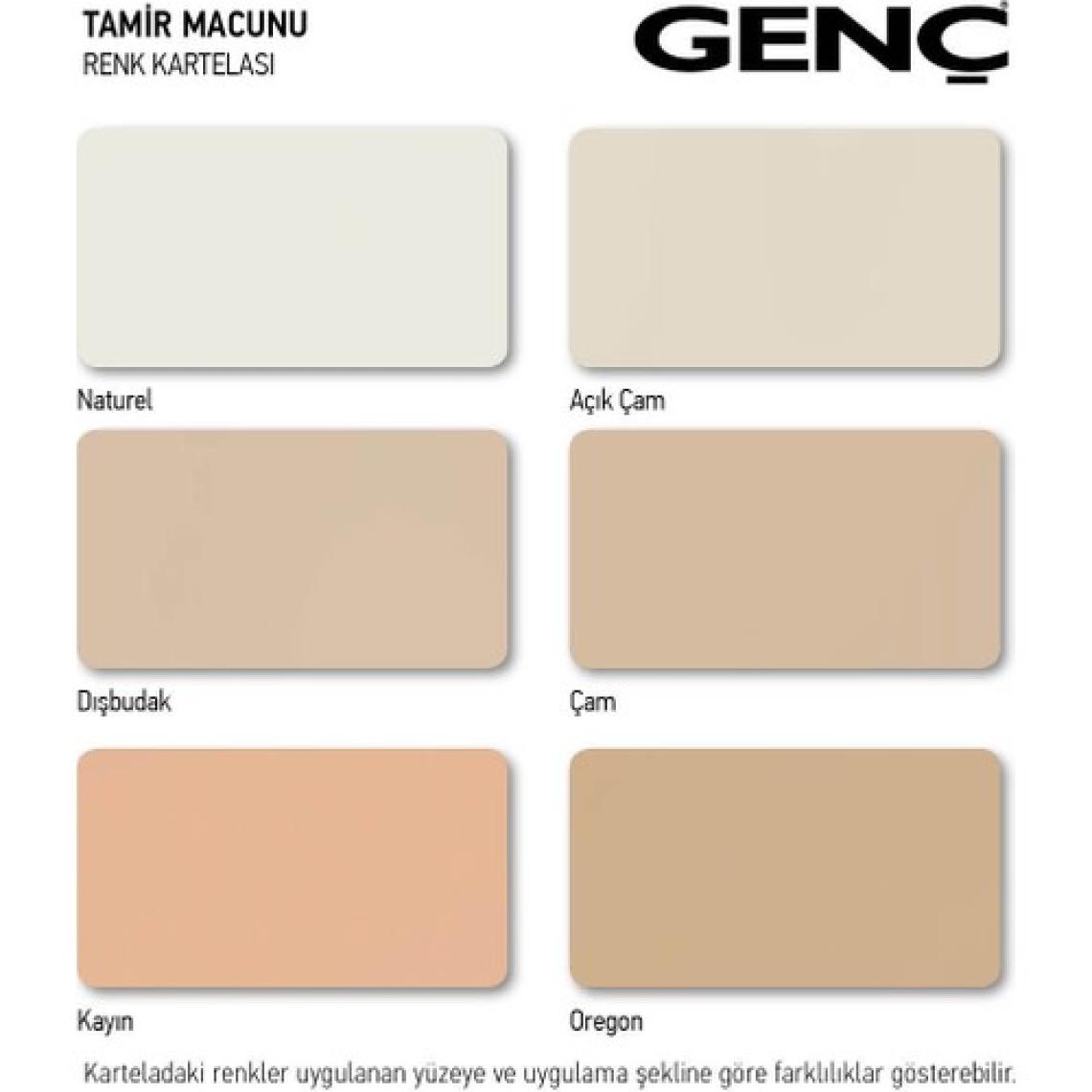 Genç İç ve Dış Cephe Tamir Macunu Gürgen 230 gr