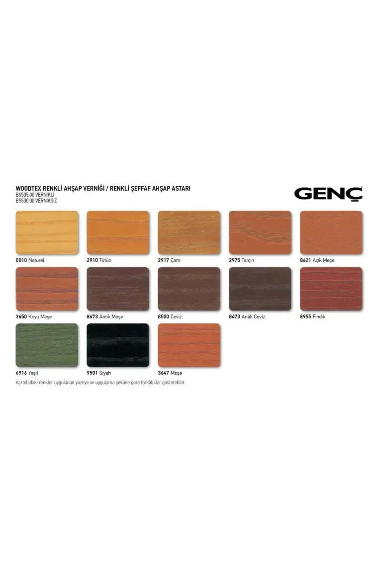 Genç Renkli Ahşap Vernik 8473 Antik Ceviz 2.5 l