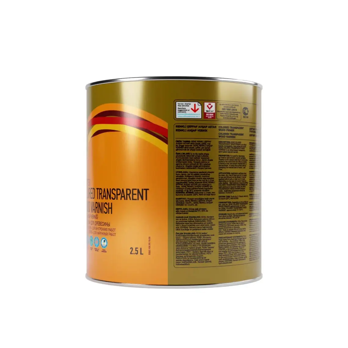 Genç Renkli Ahşap Vernik 8473 Antik Ceviz 2.5 l