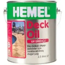 Hemel Deck Oil Renk Deck Boyası 2,5 Lt