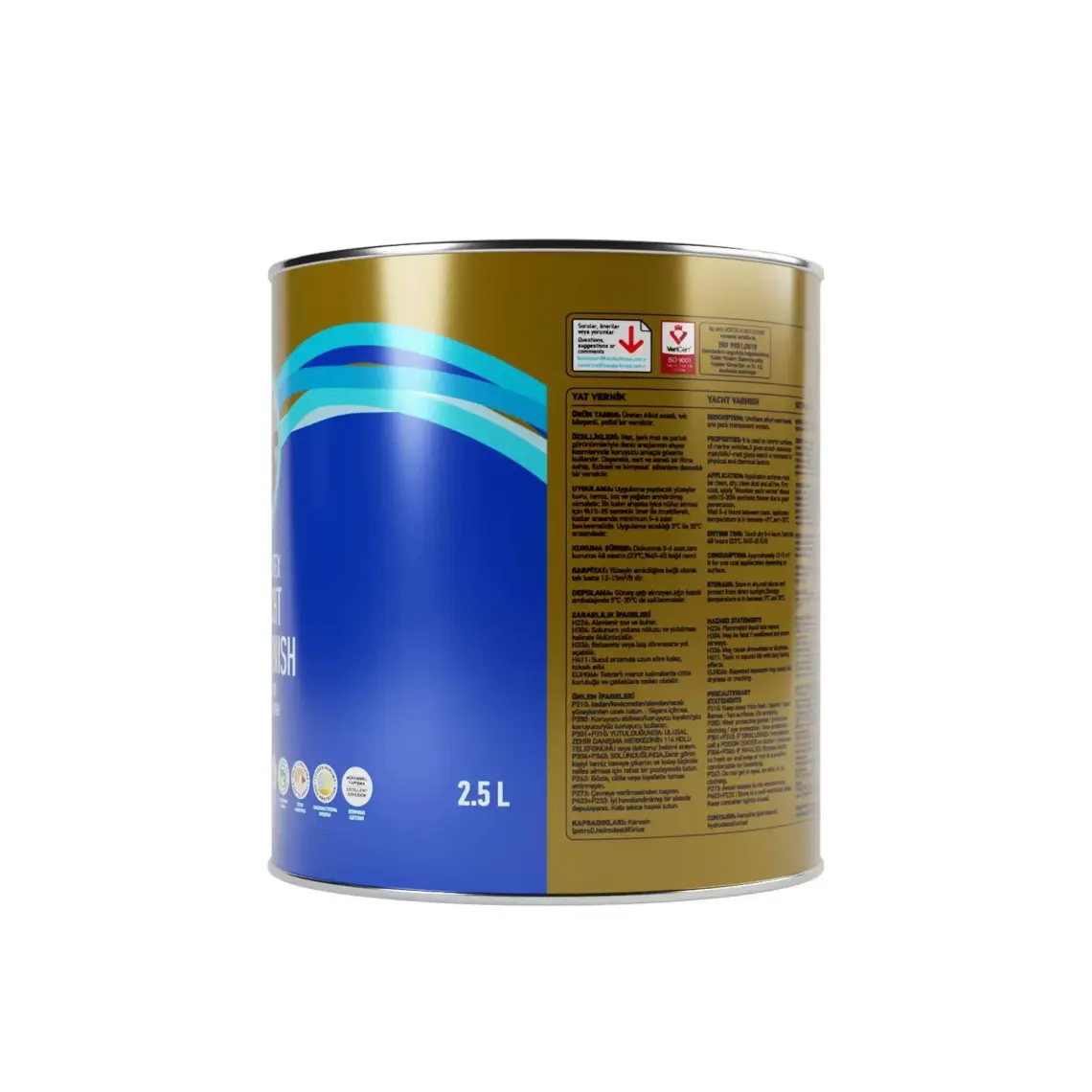 Genç Yat Verniği Parlak 2.5 l