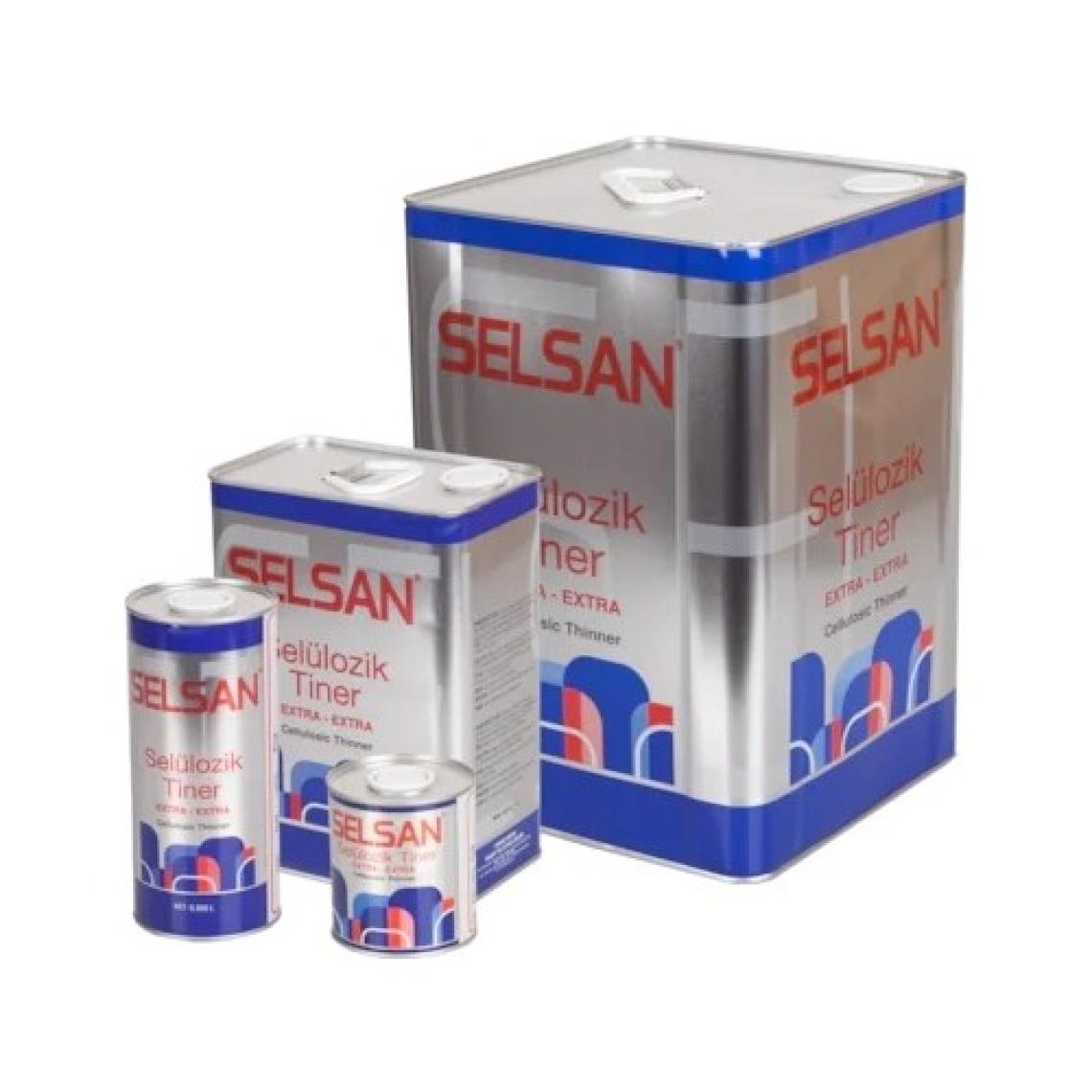 Selsan Selülozik Tiner 2,5 lt