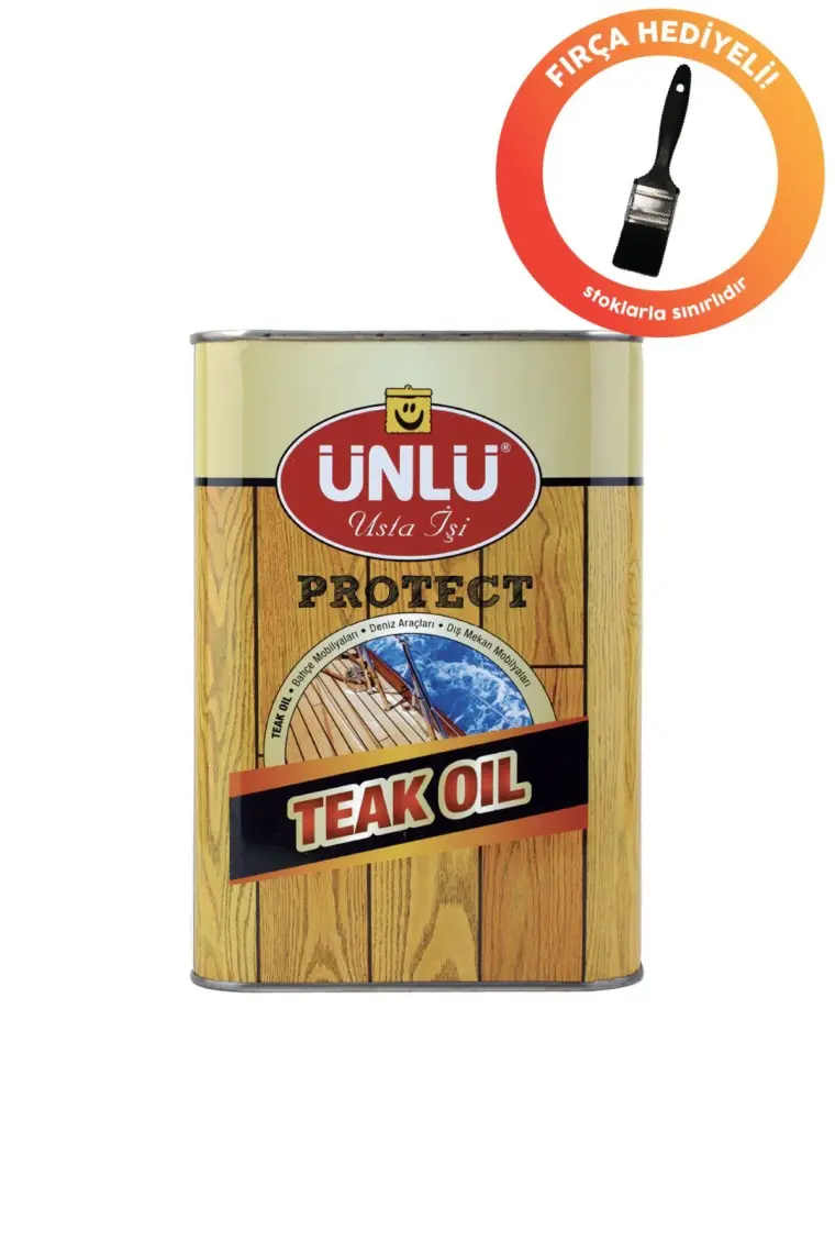 Ünlü Boya Teak Oil (Tik Yağı)