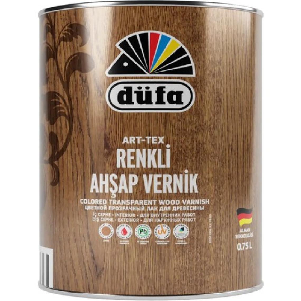 Düfa ART-TEX Renkli Ahşap Verniği 8955 Fındık 0.75 l