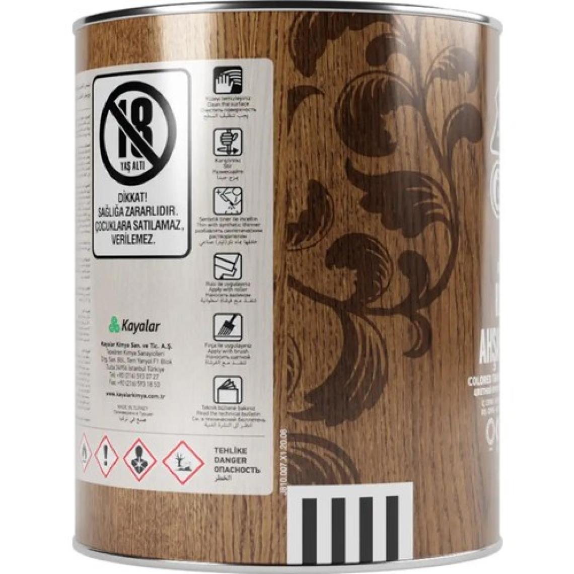 Düfa ART-TEX Renkli Ahşap Verniği 8955 Fındık 0.75 l