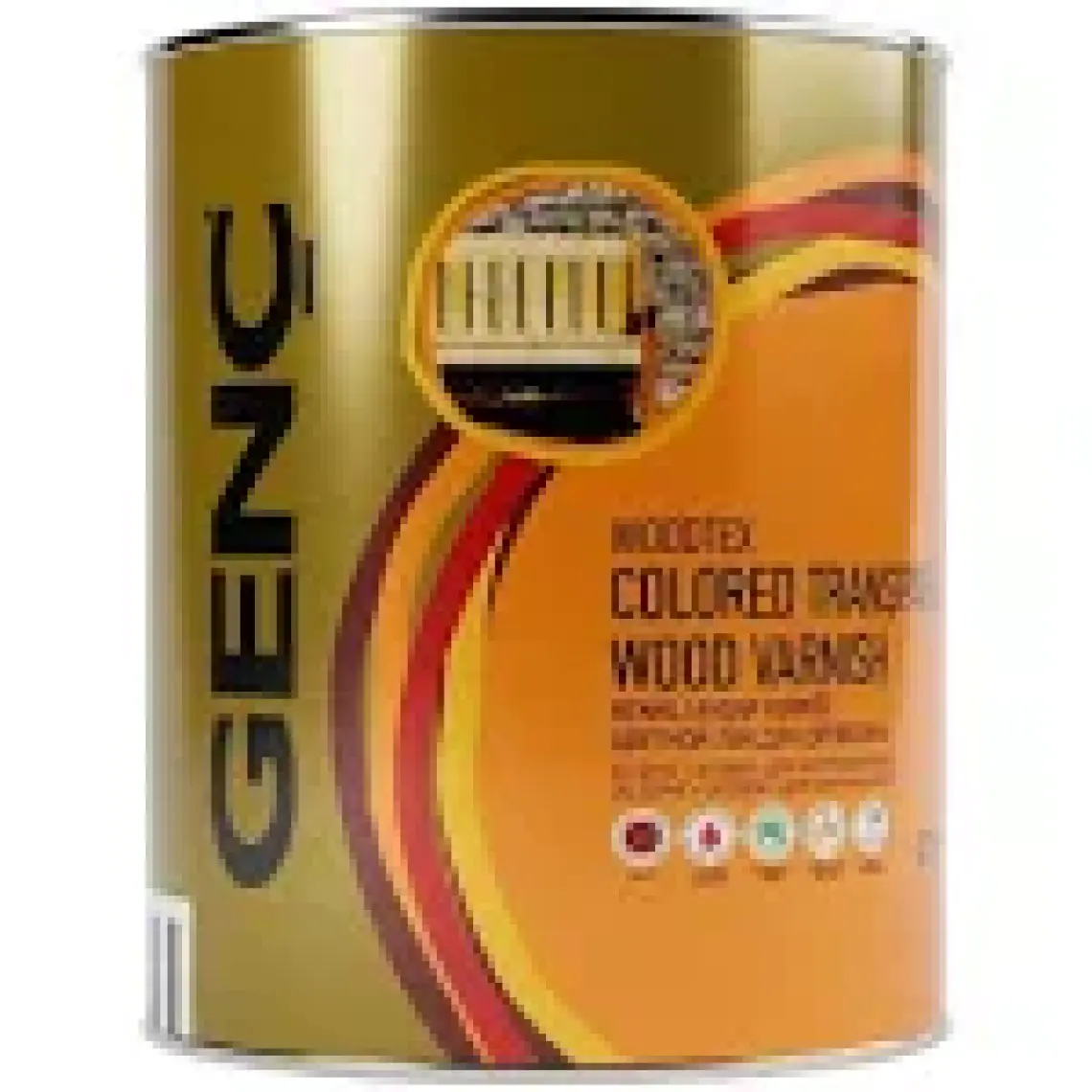 Genç Renkli Ahşap Vernik 8621 Açık Meşe 0.75 l