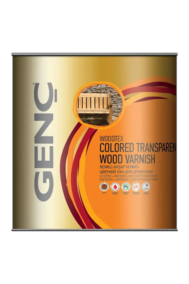 Genç Renkli Ahşap Vernik 8621 Açık Meşe 0.75 l