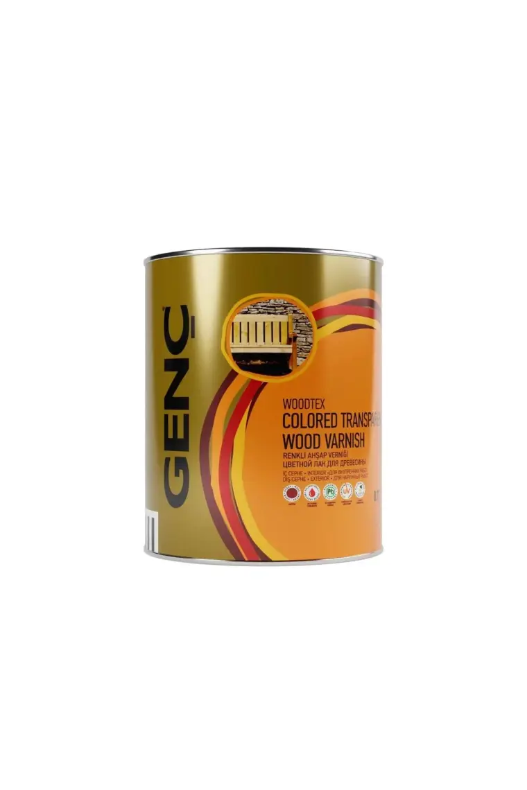Genç Renkli Ahşap Vernik 8621 Açık Meşe 0.75 l