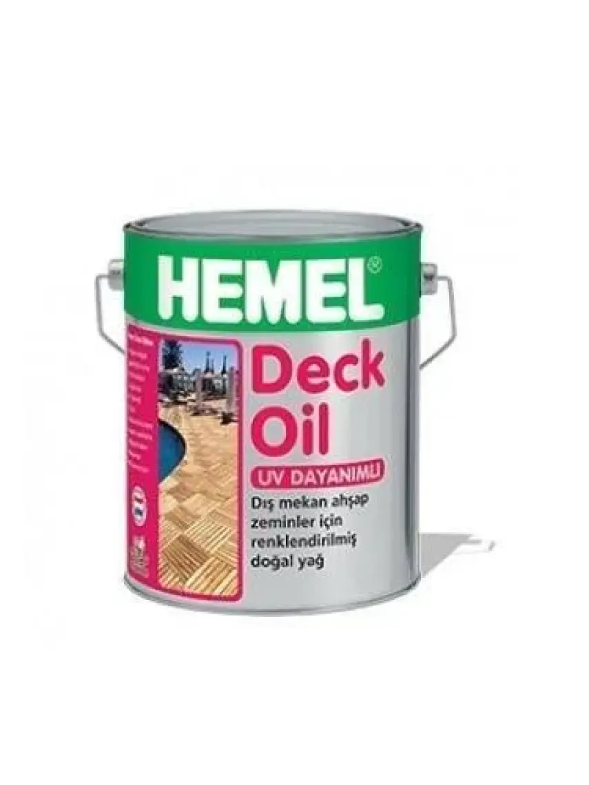 Hemel Deck Oil Renk Deck Boyası 2,5 Lt
