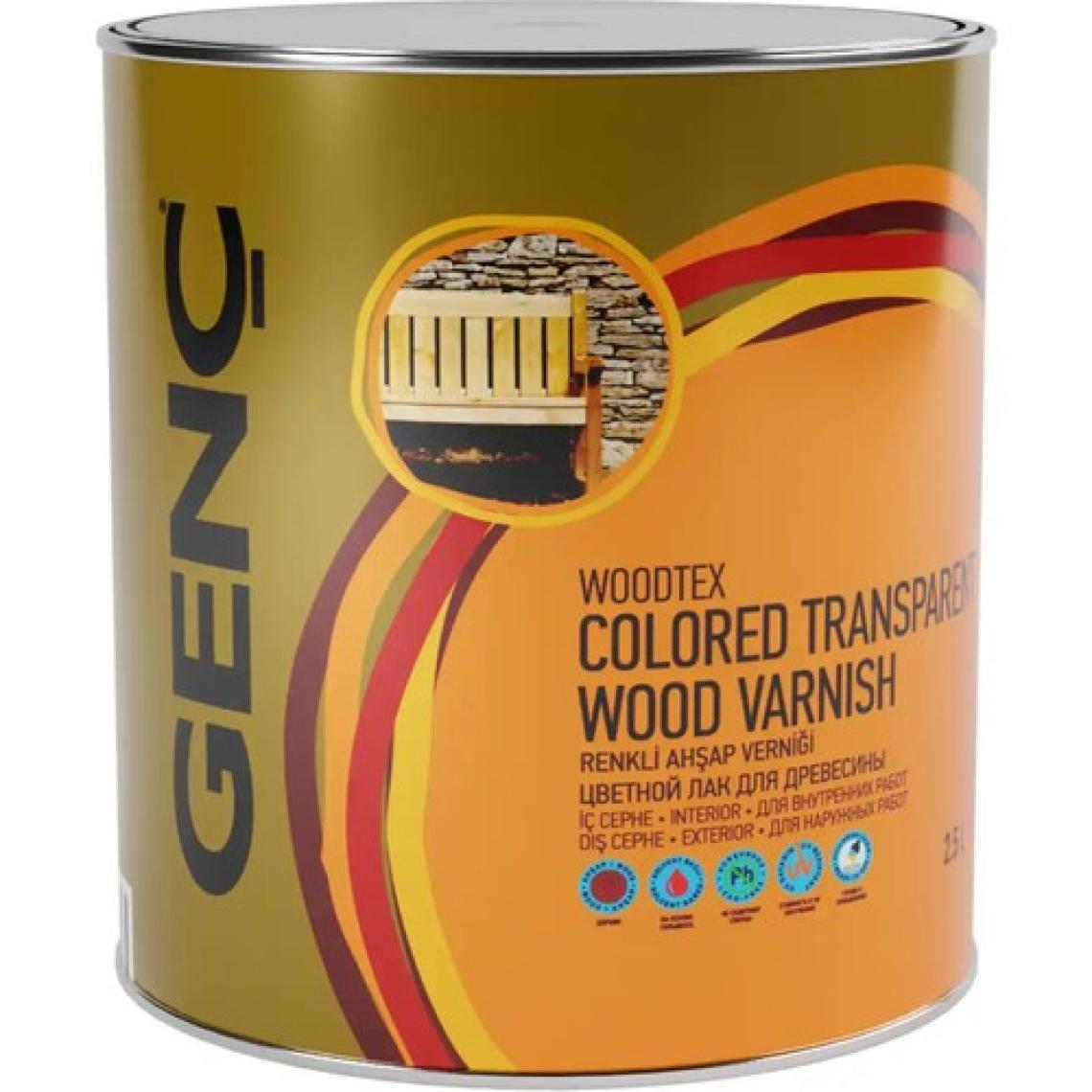 Genç Renkli Ahşap Vernik 9501 Siyah 2.5 l