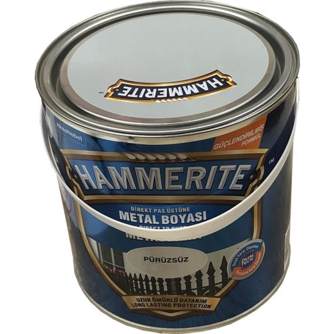 Hammerite Direkt Pas Üstü Pürüzsüz 2.5 lt Metal Boyası