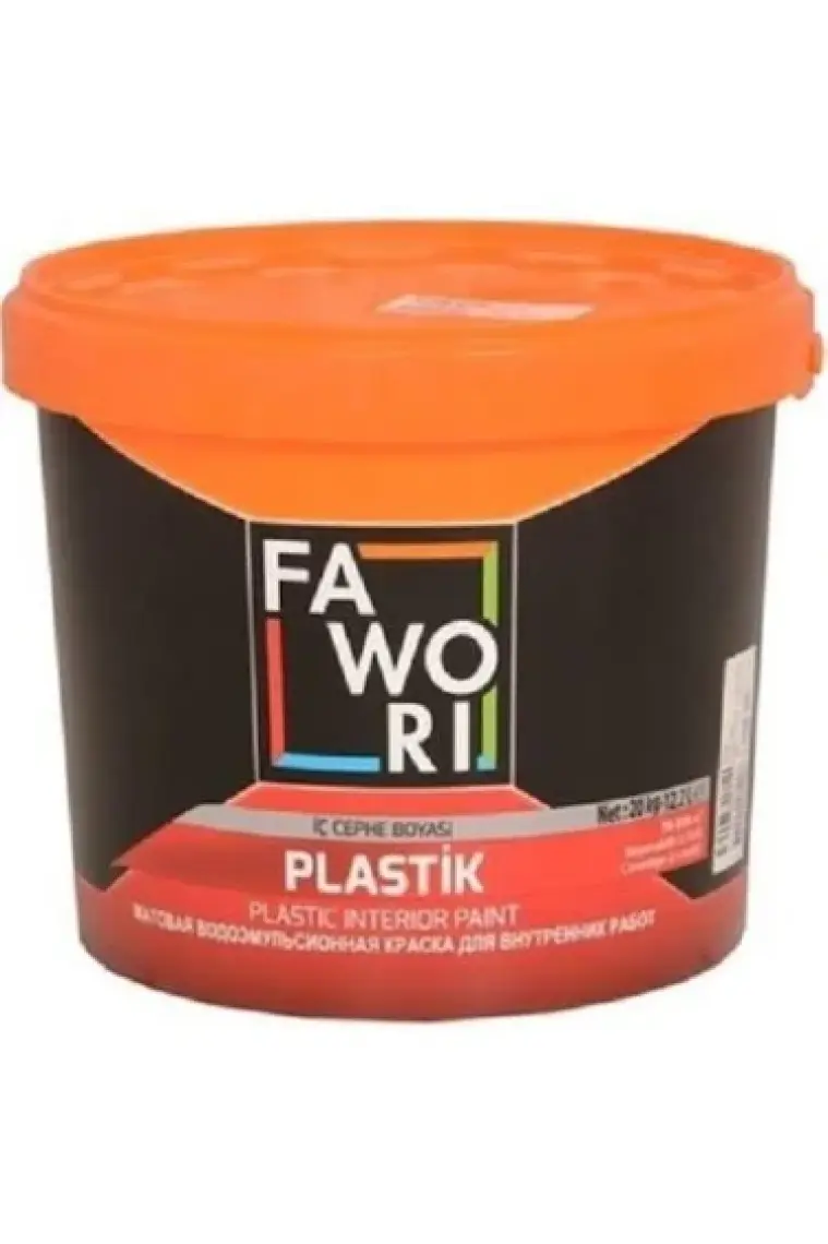 Fawori Plastik İç Cephe Duvar Boyası 20 Kg