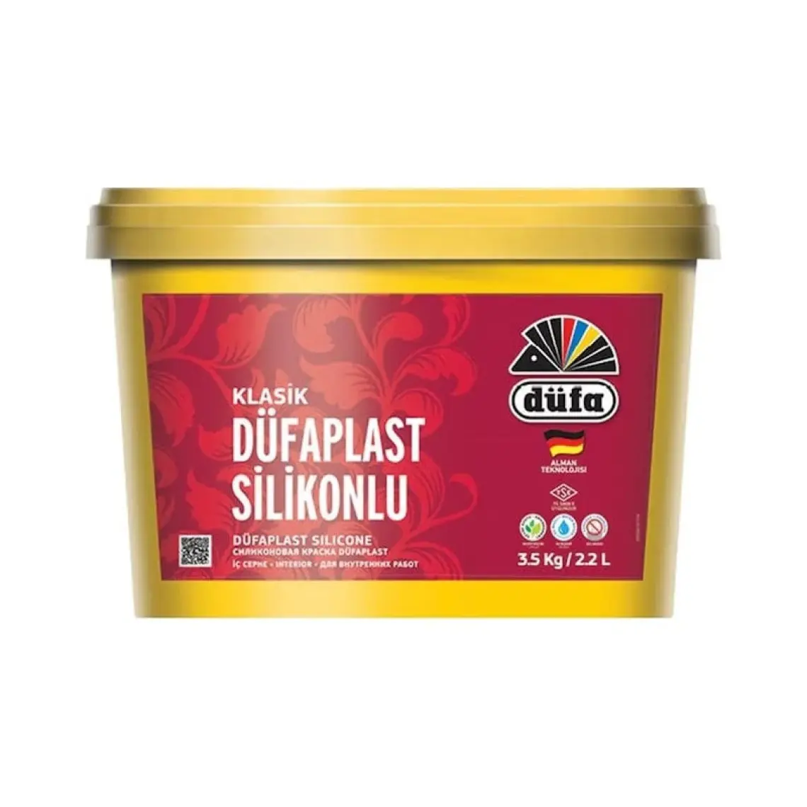 Düfa Klasik Düfaplast Silikonlu İç Cephe Duvar Boyası 1850 Melankolik 2.2 l