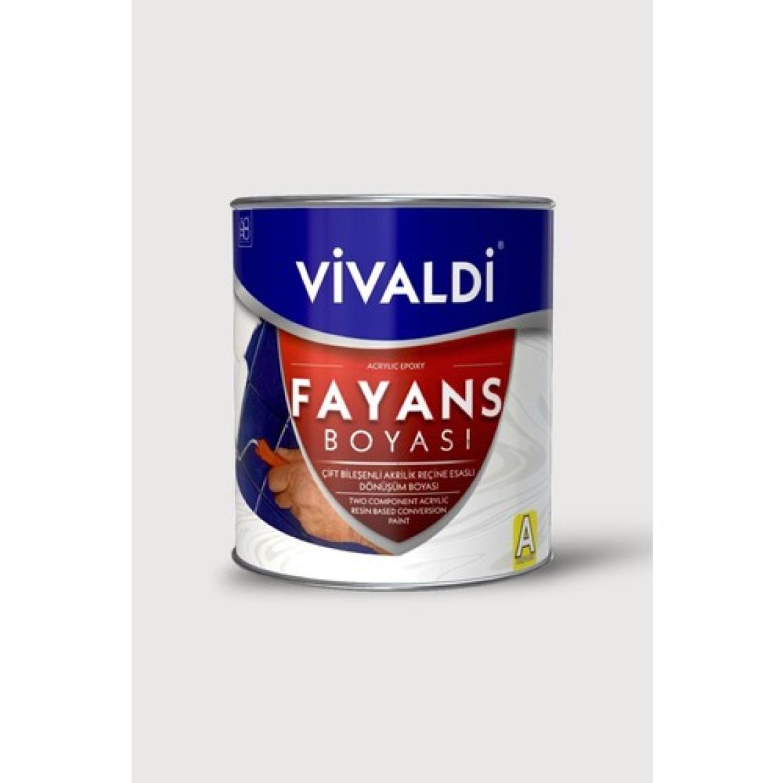 Vivaldi Fayans Boyası - Astar ve Vernik Gerektirmeyen Boya - Sınırsız Renk 1 kg