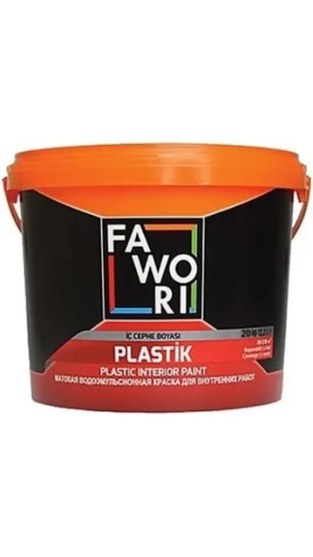 Fawori Plastik İç Cephe Duvar Boyası 20 Kg