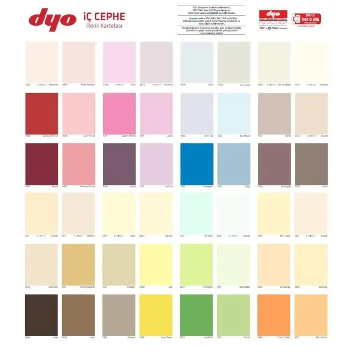 Dyo Dinamik Silikonlu İpek Mat İç Cephe Boyası 2.5 Lt