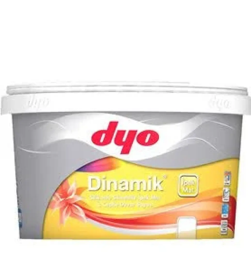 Dyo Dinamik Silikonlu İpek Mat İç Cephe Boyası 2.5 Lt