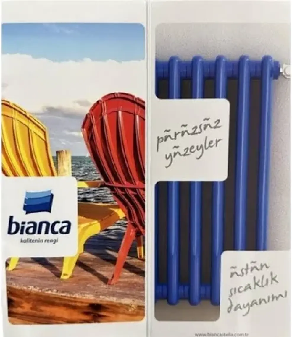 Bianca Stella Su Bazlı Saf Akrilik Boya 1 Lt - Mermer Beji