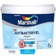 Marshall Antibakteriyel Hijyen Silinebilir İç Cephe Boyası 2.5Lt