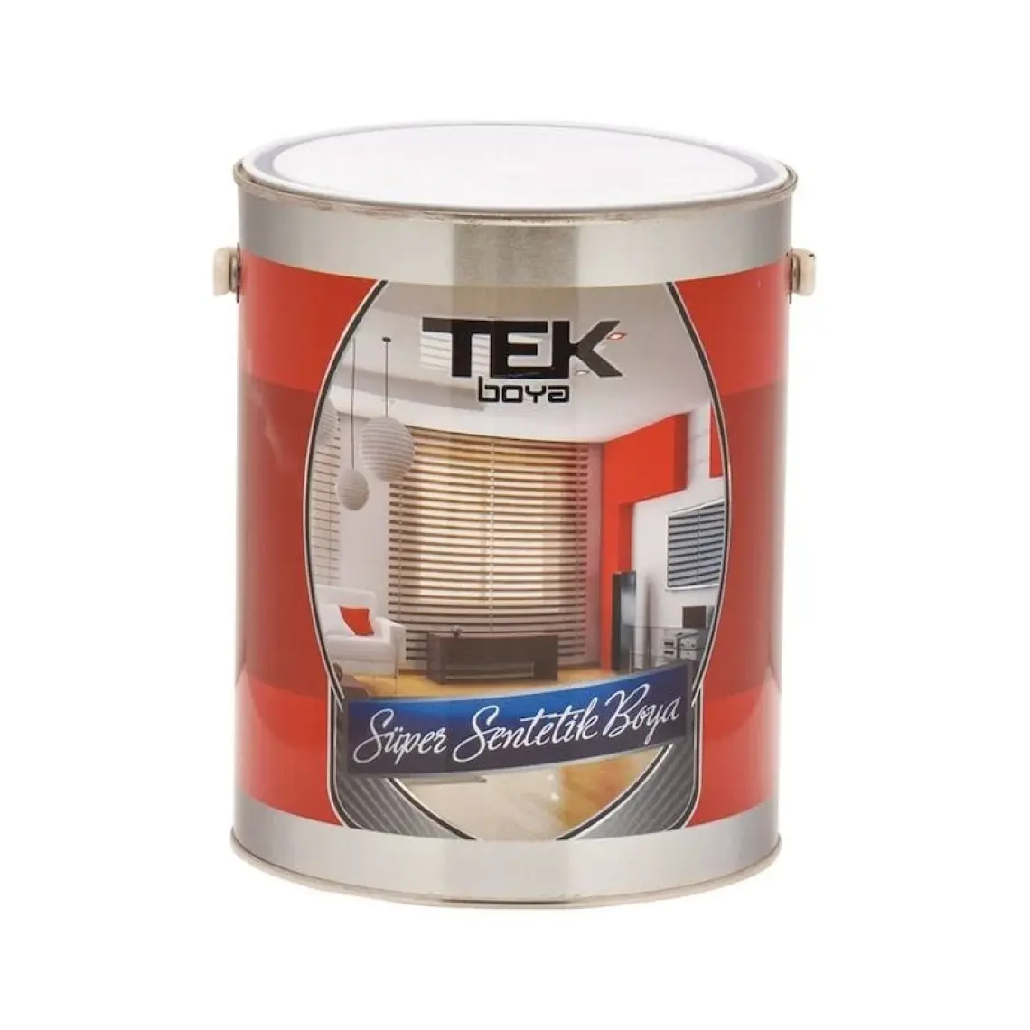 Tek Boya Tek Süper Sentetik Yağlı Boya Kırmızı 2.5 Lt